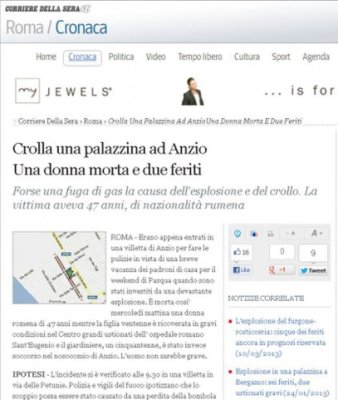 O româncă a murit în urma unei explozii, în Italia